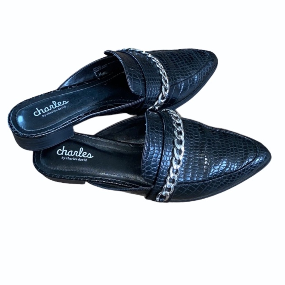 CHARLES DAVID | Black Mules